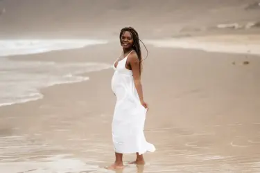 Pregnancy photoshoot in Tenerife