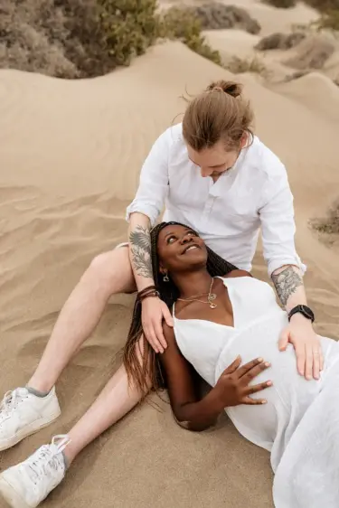 Pregnancy photoshoot in Tenerife