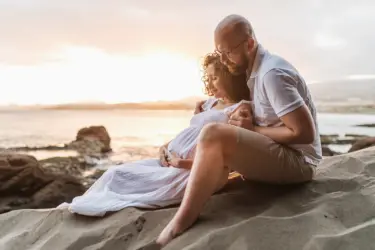Pregnancy photoshoot in Tenerife