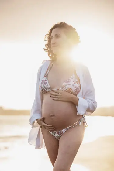 Pregnancy photoshoot in Tenerife