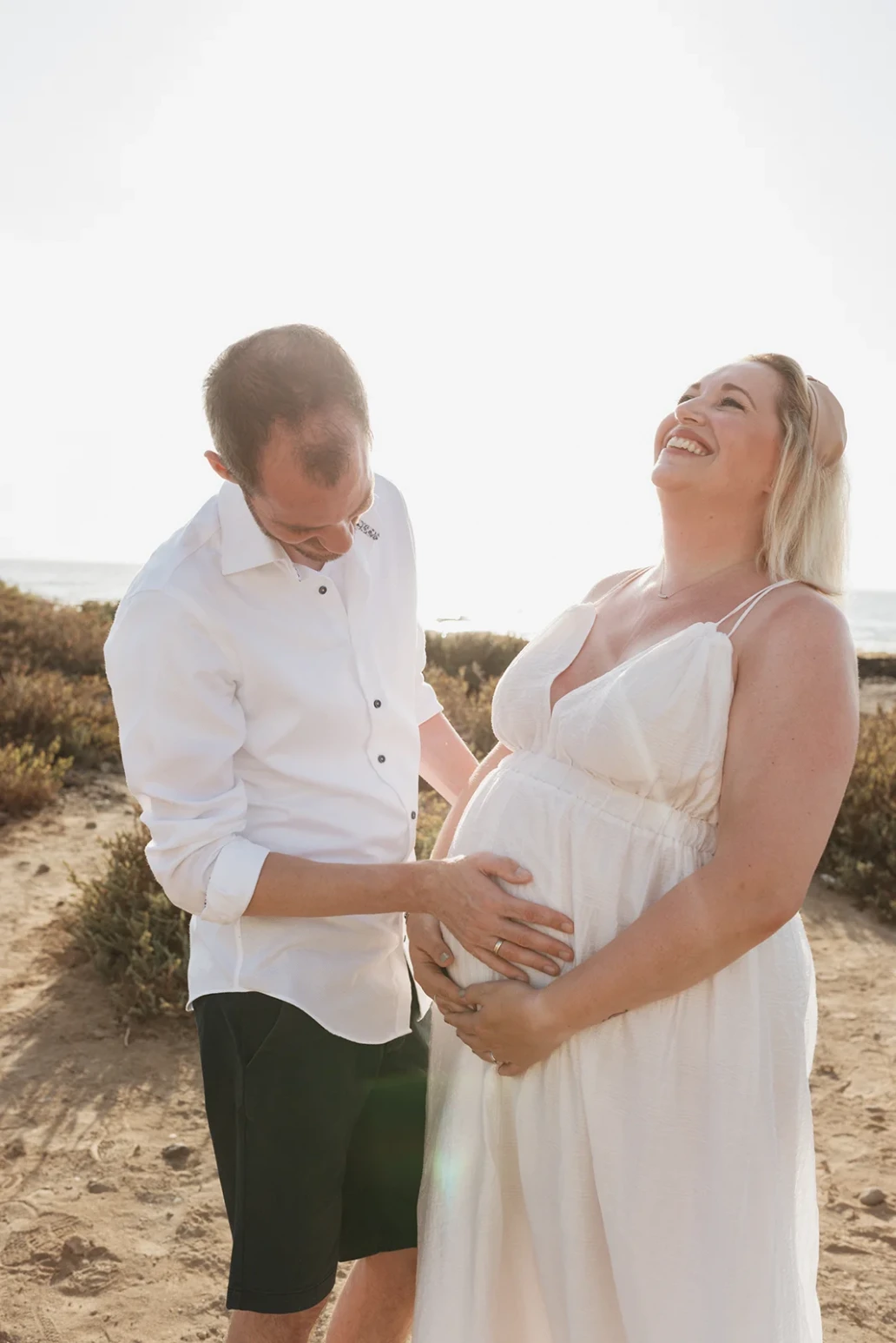 Pregnancy photoshoot in Tenerife