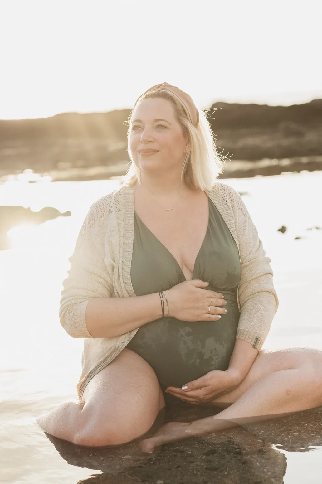 Pregnancy photoshoot in Tenerife