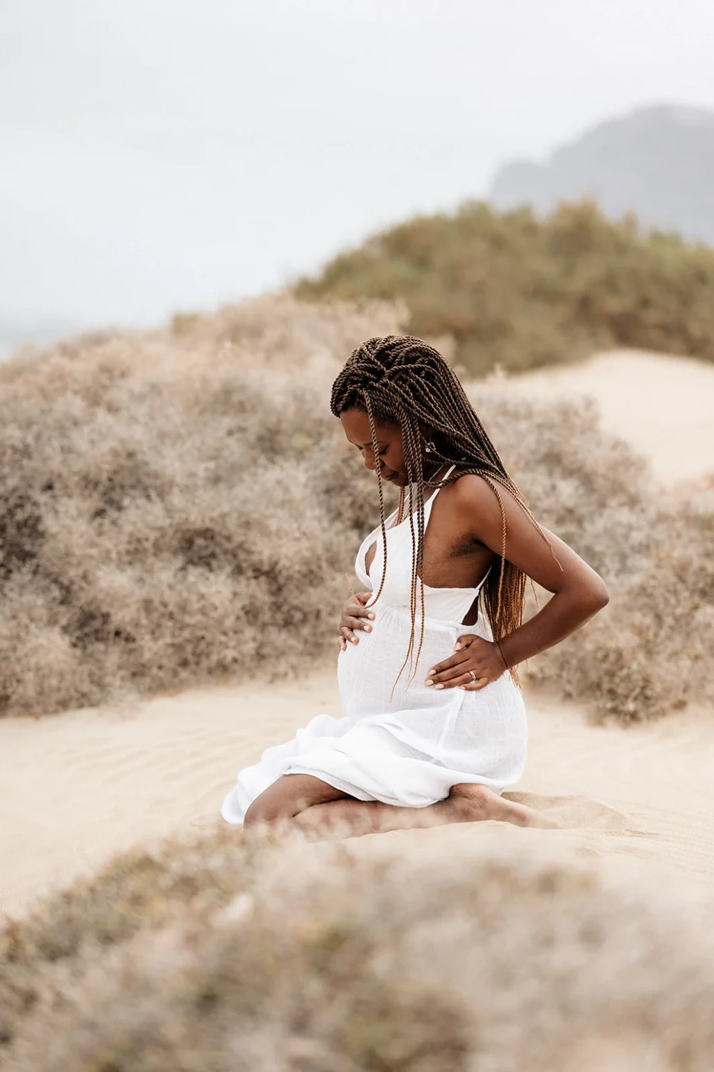 Pregnancy photoshoot in Tenerife
