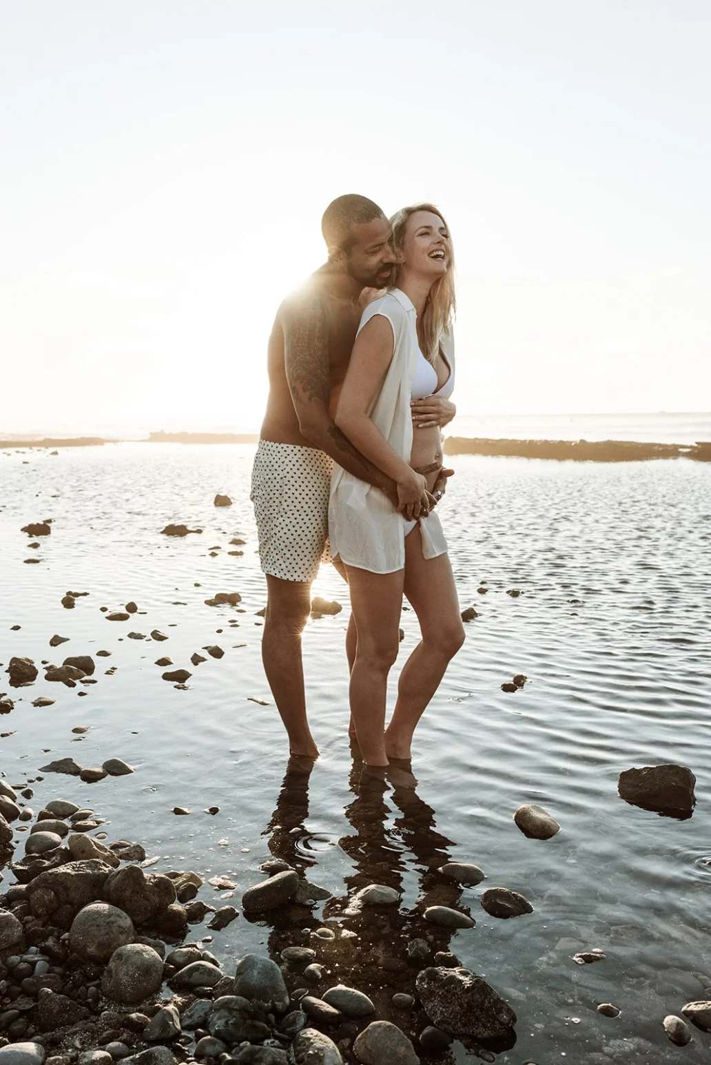 Pregnancy photoshoot in Tenerife