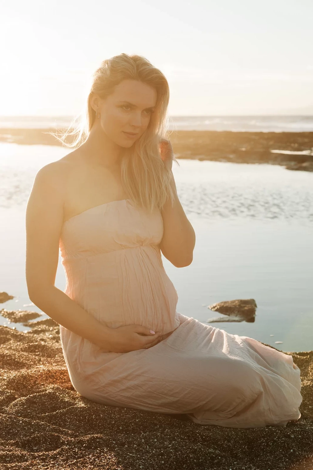 Pregnancy photoshoot in Tenerife