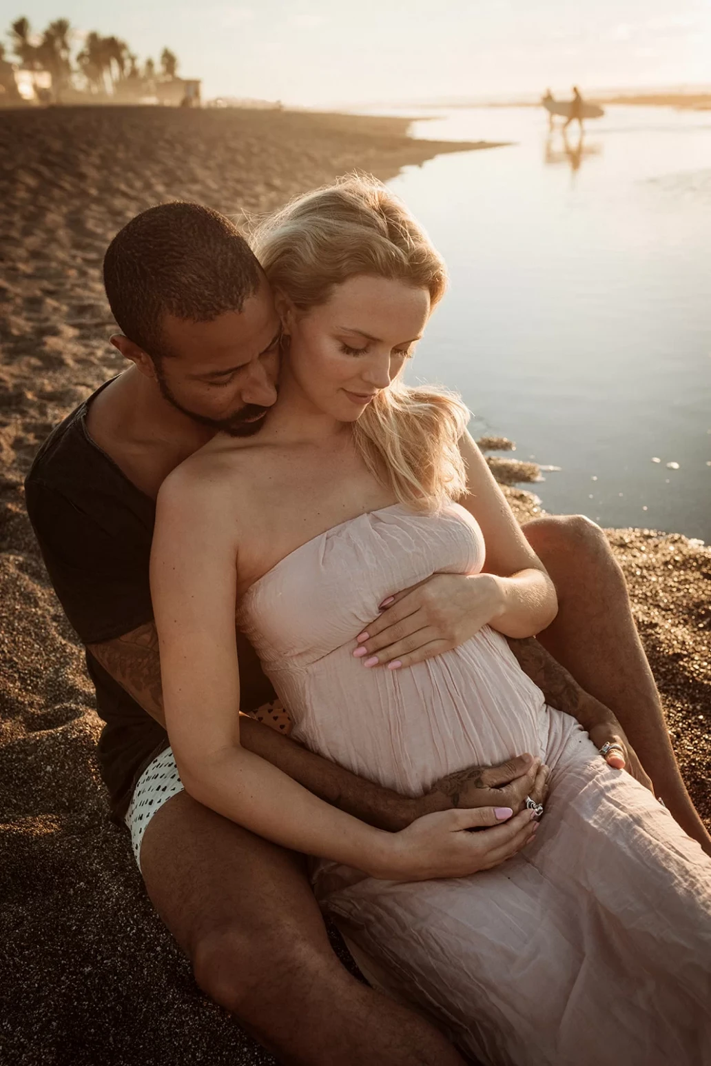 Pregnancy photoshoot in Tenerife