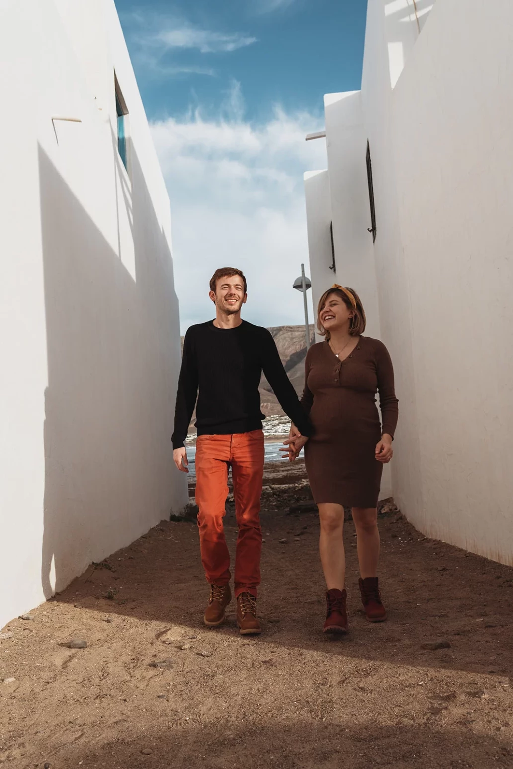 Pregnancy portrait photographer Lanzarote Lucilla Bellini