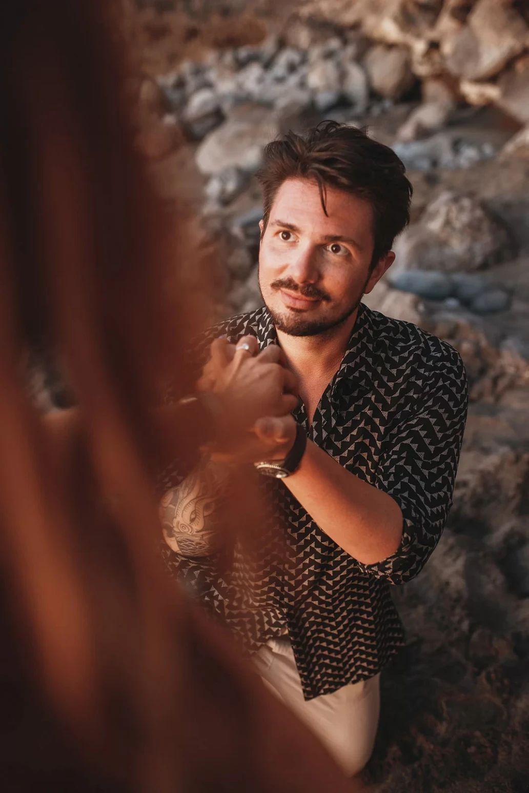 Engagement photoshoot Tenerife Lucilla Bellini photographer