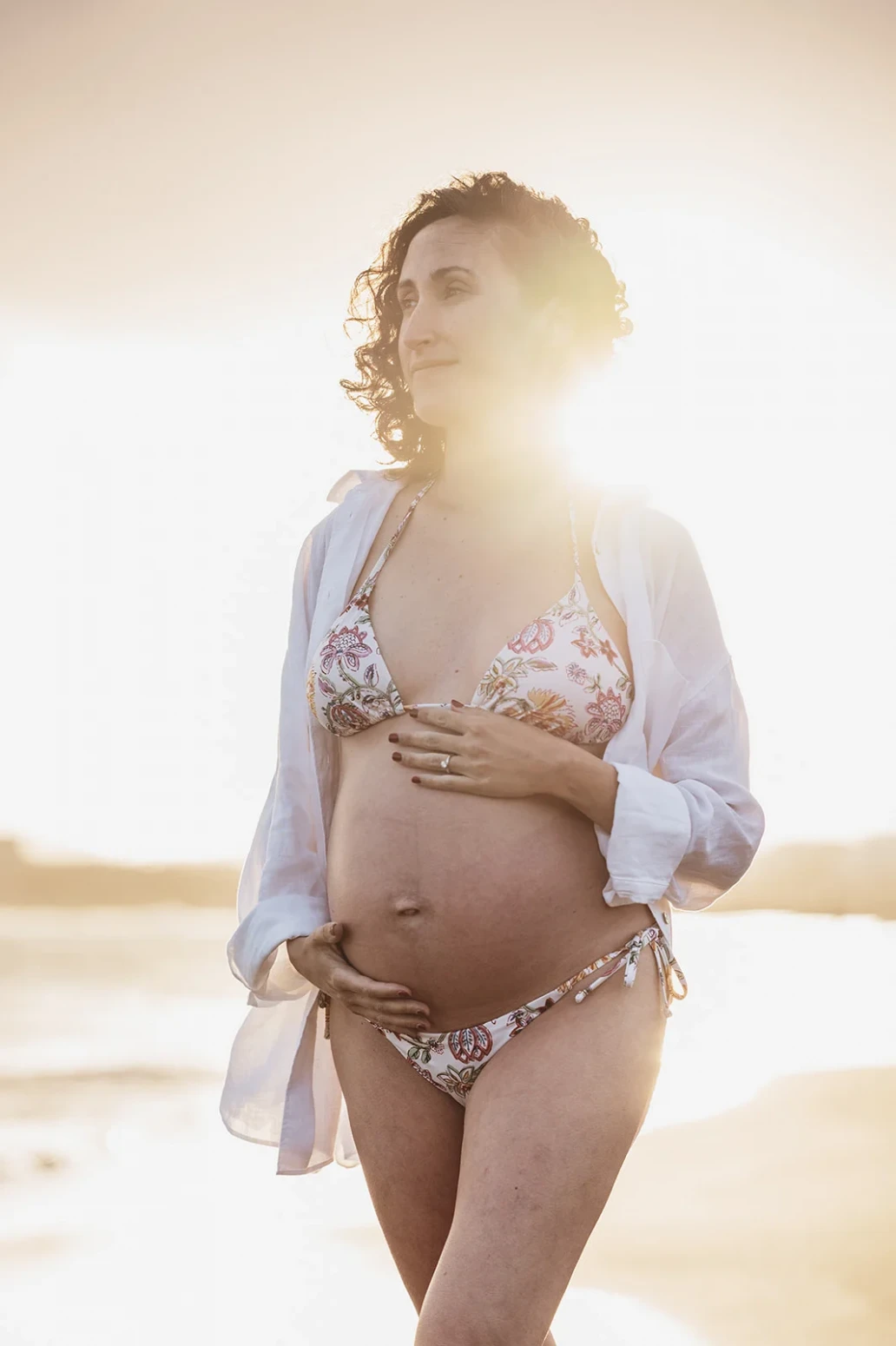 Pregnancy photoshoot in Tenerife