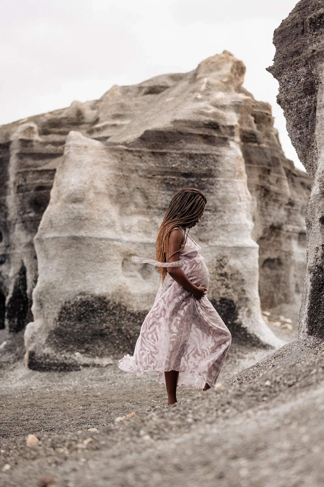 Pregnancy portrait photographer Lanzarote Lucilla Bellini