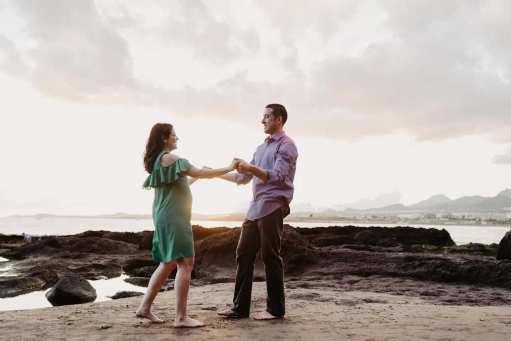 Pregnancy Couples photoshoot Tenerife by Lucilla Bellini photographer