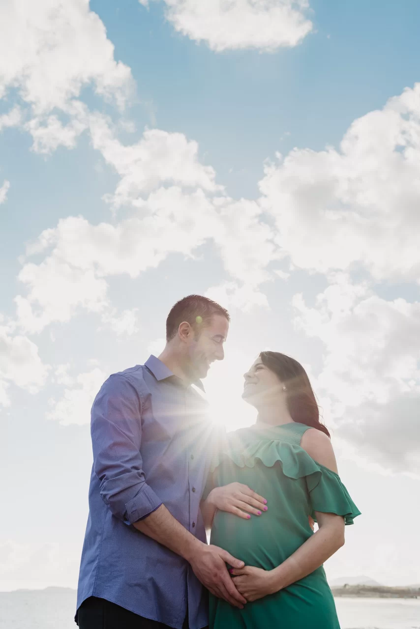 Pregnancy Couples photoshoot Tenerife by Lucilla Bellini photographer