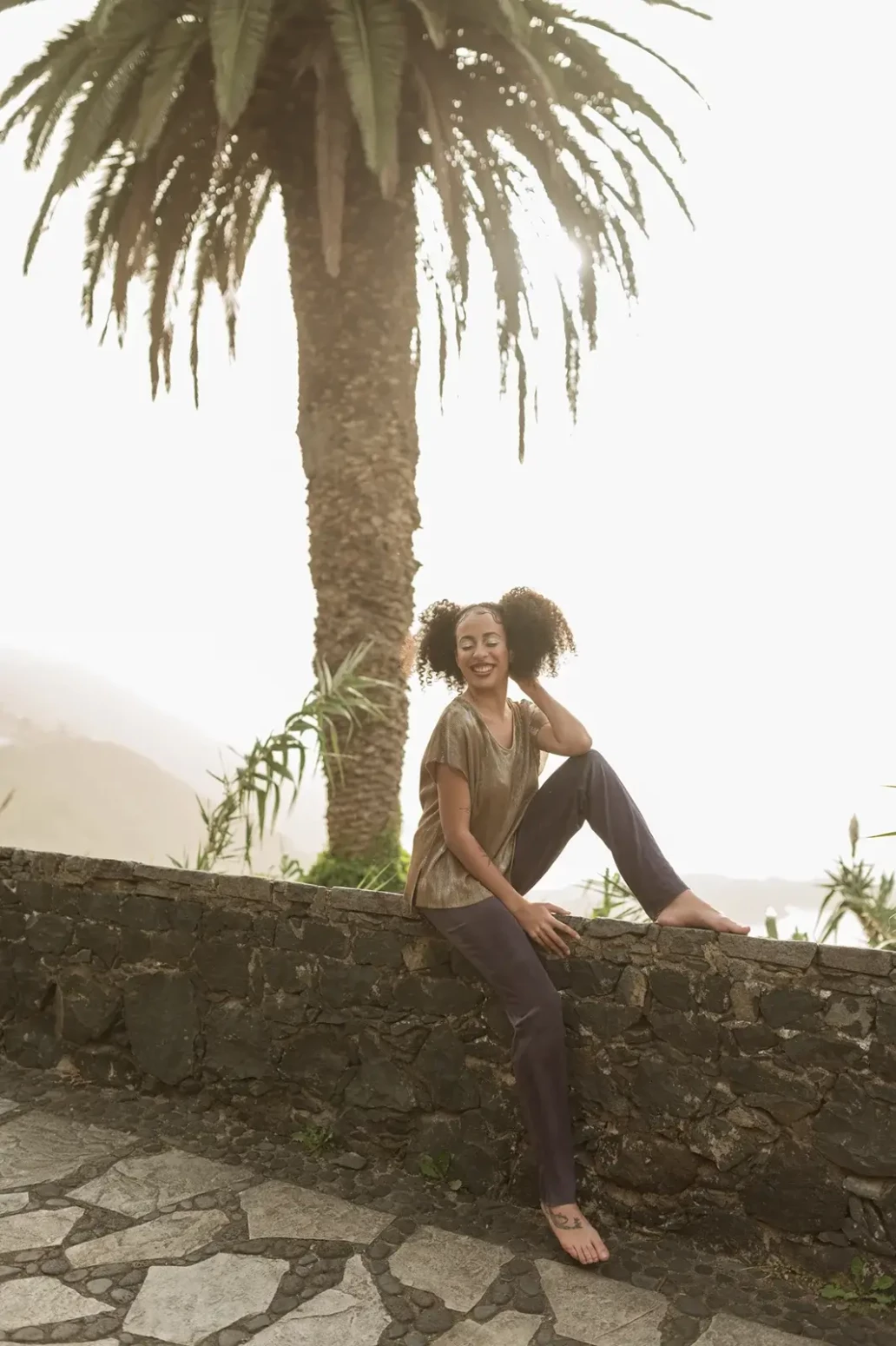 Beauty photo session in Tenerife of Oriana by Lucilla Bellini photographer